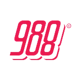 988 FM logo