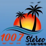 100.7 Stereo logo
