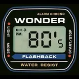 Wonder 80's Flashback logo