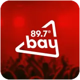 89.7 Bay logo